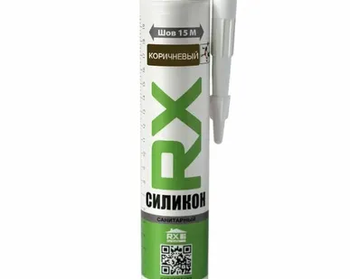фото Герметик санитарный RX Formula коричневый 280мл (20016719)
