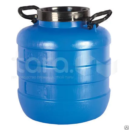 Фото №0 Бочка пластиковая 30 литров с резьбовой крышкой