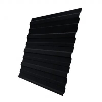 Фото №0 Профнастил С-10 0,5 RAL 9005 черный 2 м