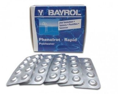 фото Таблетки Phenol Red BAYROL, блистер 10 шт.