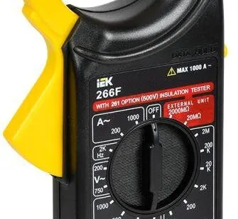 фото Клещи токоизмерительные Expert 266F ИЭК TCM-1F-266