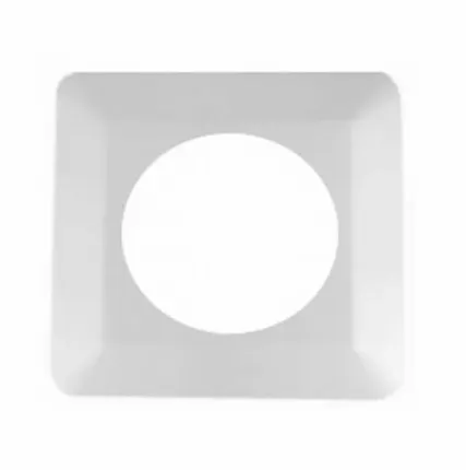 Фото №0 Накладка декоративная для выключателя 130х130 белая Витебск