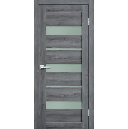 Фото №0 Дверь межкомнатная L20 (Lite Doors) стекло матовое, микрофлекс, Дуб стоунвуд 2000х800мм
