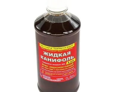 фото Канифоль жидкая LUX 500мл