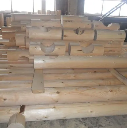 Фото №0 Сруб из оцилиндрованного бревна 10 на 10