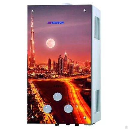 Фото №0 Водонагреватель газовый Edisson Spark S 20 G (Мегаполис)