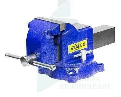 фото Тиски слесарные STALEX &quot;Гризли&quot;, 125 х 125 мм