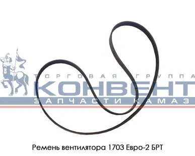 фото Ремень вентилятора 1703 Евро-2 БРТ