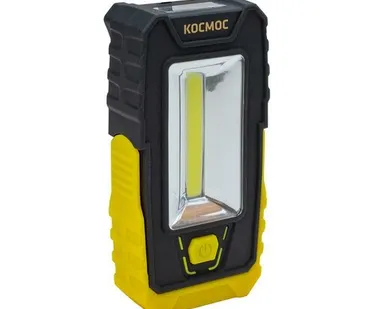 фото Фонарь 5Вт СОВ 3LED клипса для крепл. магнит поворотная подставка 3хААА КОСМОС KocAu6006COB