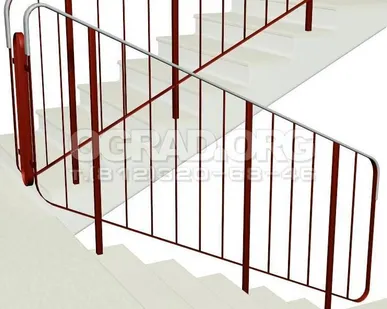 фото Ограждения лестничные.