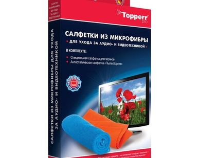 фото Набор Topperr 3002 сухие салфетки