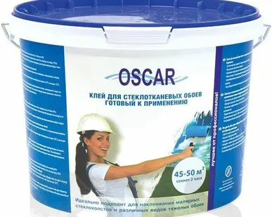 фото Клей "Oscar" 10 кг, для стеклообоев