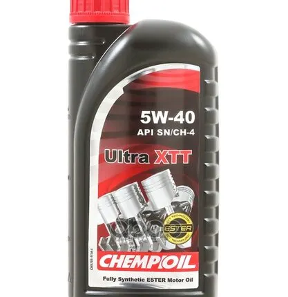 Фото №0 CHEMPIOIL 5W-40 Ultra Xtt Sn/Cf(Ch-4), A3/B4, 1Л (Синт. Мотор. Масло)