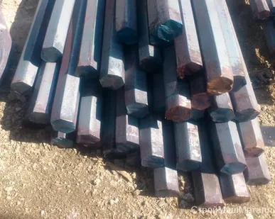 фото Шестигранник калиброванный 21 мм ст 09г2с ГОСТ 8560