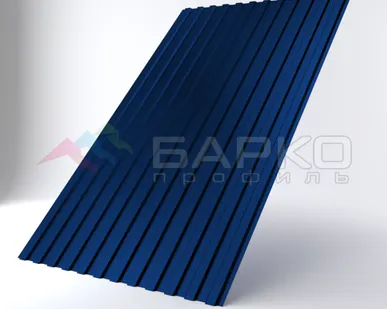 фото Профлист С-10 -1170 мм (1100 мм) 00000314/45 RAL 5005 Полиэстер 0.45