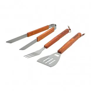 Фото №0 BOYSCOUT Набор для барбекю (вилка,лопатка,щипцы) "BOYSCOUT"