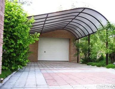 фото Козырек крыши