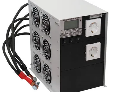 фото Инвертор ИС1-24-6000 DC-AC с ЖК-индикатором