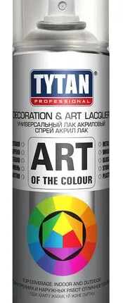 Фото №0 Лак TYTAN Краска аэрозольная TYTAN Professional colour 0,4 л лак бесцветная матовая