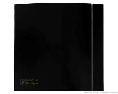 фото Осевой вентилятор SILENT 200 CZ Design Black-4C черный Soler&Palau