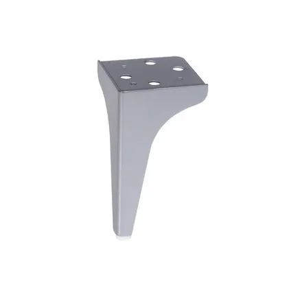 Фото №0 Опора меб. мет. STELLAR h150 угловая матовый хром AKS