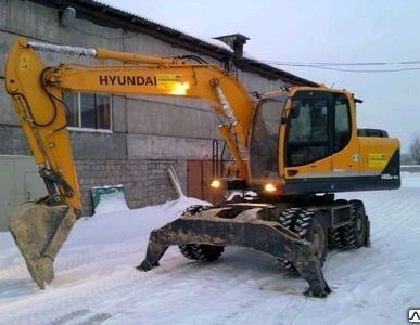 фото Аренда экскаватора полноповоротного Hyundai R-140