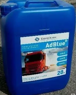 фото ADBLUE 20 ЛИТРОВАЯ КАНИСТРА.