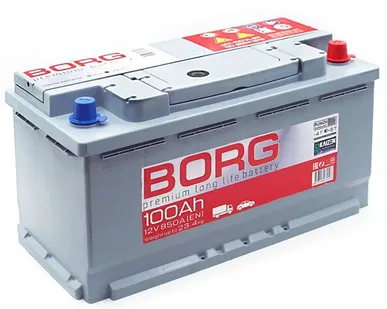 фото Аккумулятор BORG Premium 100 Ач о.п.