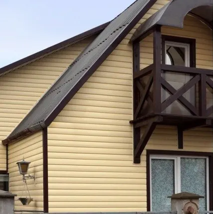 Фото №0 Сайдинг виниловый Блок-Хаус