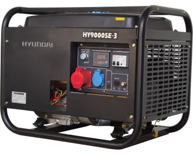фото Бензиновый генератор HYUNDAI HY 9000SE