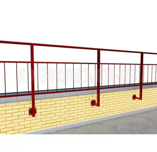 фото Ограждение кровельное парапетное КП-1