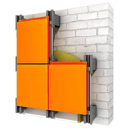 Фото №0 Фасадные кассеты открытого типа оцинкованные 0,7мм