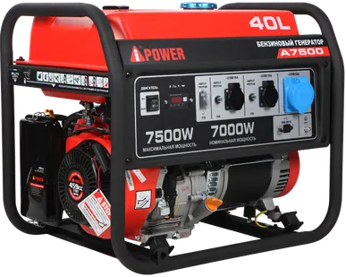 фото Портативный бензиновый генератор A-iPower A7500