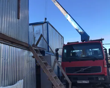 фото Услуги манипулятора в Солнечногорске. Заказ манипулятора 3,5,10 тонн в Солнечногорске, Зеленограде.