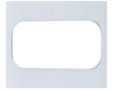 фото Рамка для розетки 2-м Стокгольм бел. PROxima EKF EYM-G-304-10