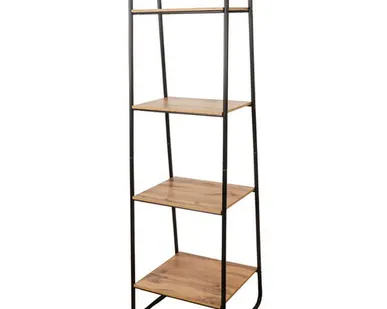 фото стеллаж Скандинавия 14 450х385х1470мм черный