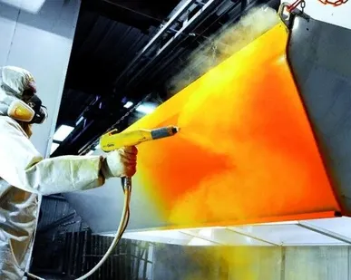 фото Порошковое окрашивание металла