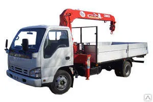 Фото №0 Аренда манипулятора 5 тонн