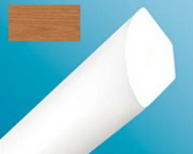 фото ИДЕАЛ Угол вспененный округлый Четверть 1/4 2,7м Белый *1/50