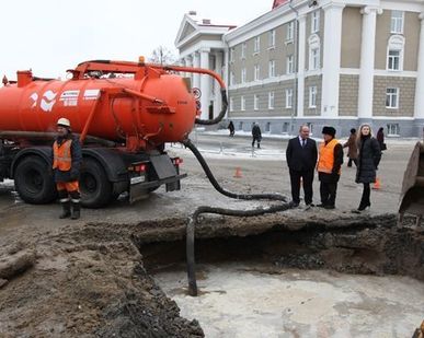 фото Аварийная служба канализации