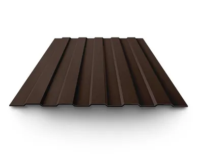 фото Профнастил окрашенный С8 0,4х1150(1200)х2000 RAL 8017 шок-кор