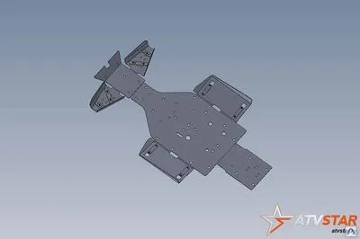 Фото №0 Защита днища квадроцикла BRP Commander 1000 X