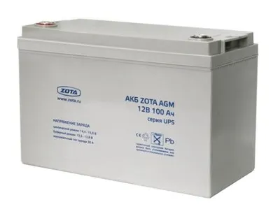фото Аккумулятор для ИБП котла отопления Zota AGM 40-12