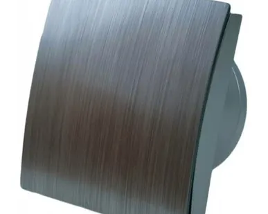 фото Накладной вентилятор MM-P 01 серебро с обратным клапаном MMotors JSC