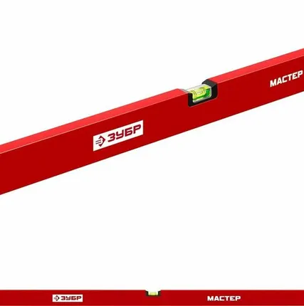 Фото №0 Уровень ЗУБР коробчатый, крашеный, 3 ампулы, 200см