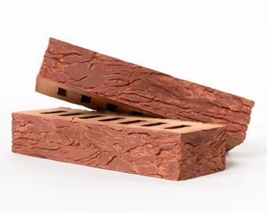 фото Кирпич лицевой керамический Альберо Рубин пустотелый Евро «половинка»