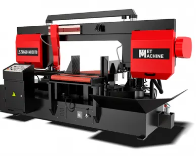 фото Полуавтоматический ленточнопильный станок с поворотной рамой LSZ4040-N000T0