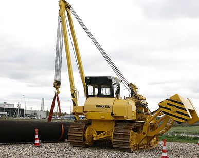 фото Предлагаем услуги Трубоукладчика KOMATSU D 355
