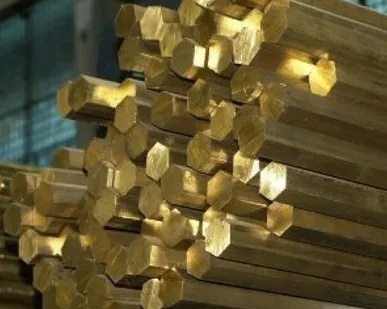 фото Шестигранник латунный 14