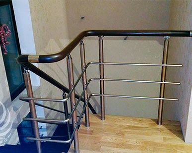 фото Перила из нержавеющей стали